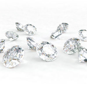 輝くメレダイヤモンド