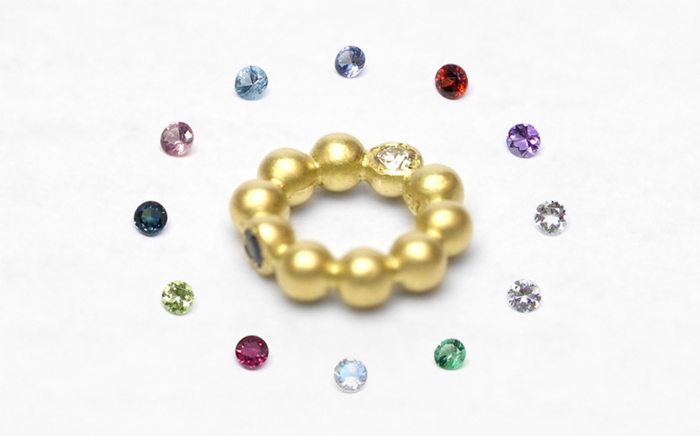 ベビーリングと誕生石